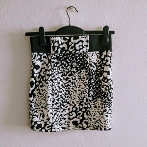 BOGO Bodycon Leopard Print Mini Skirt